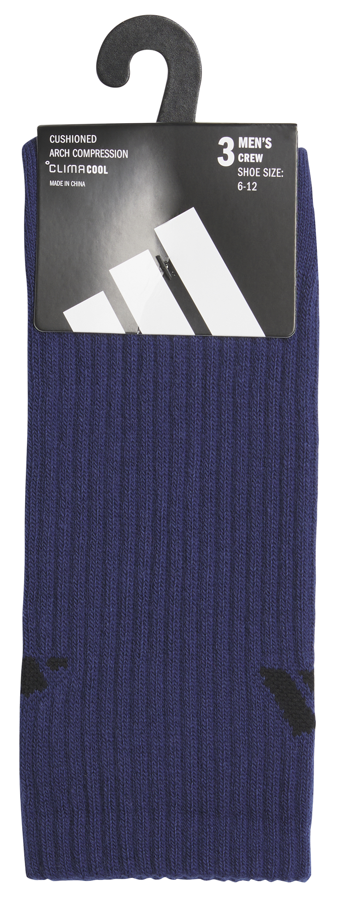 adidas Men's Cushioned 4.0 3-Pack Crew Sock-5
