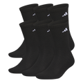 adidas Men's Classic Cushioned 6-Pack Crew Sock-1