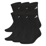 adidas Men's Classic Cushioned 6-Pack Crew Sock-1