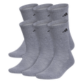 adidas Men's Classic Cushioned 6-Pack Crew Sock-1