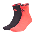 adidas Pure Training 2-Pack High Quarter Sock-1