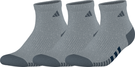 adidas Men's Cushioned 3.0 Color 3-Pack Quarter Sock-1
