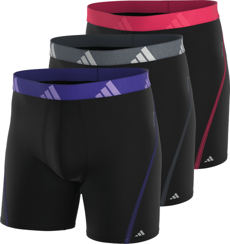 adidas Men's Performance Mesh 3-Pack Boxer Brief-1