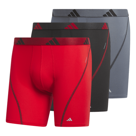 adidas Men's Performance Mesh 3-Pack Boxer Brief-1