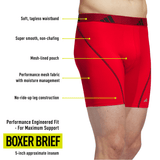adidas Men's Performance Mesh 3-Pack Boxer Brief-2