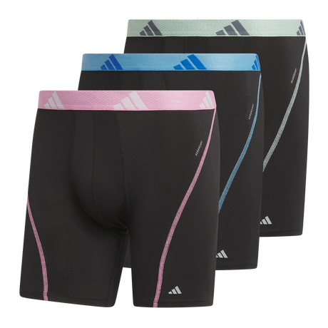 adidas Men's Performance Mesh 3-Pack Boxer Brief-1