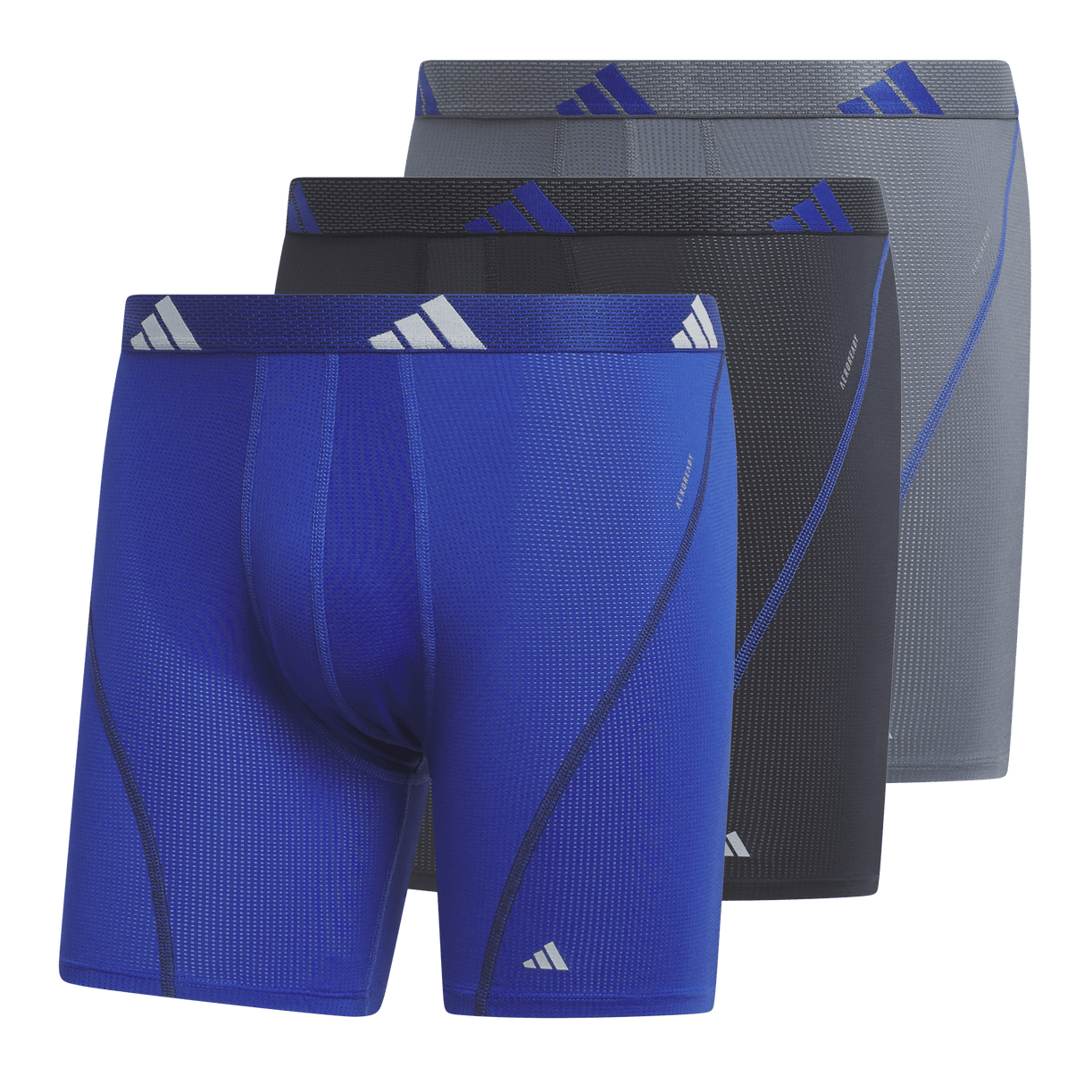 adidas Men's Performance Mesh 3-Pack Boxer Brief-1