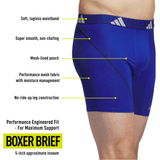 adidas Men's Performance Mesh 3-Pack Boxer Brief-2