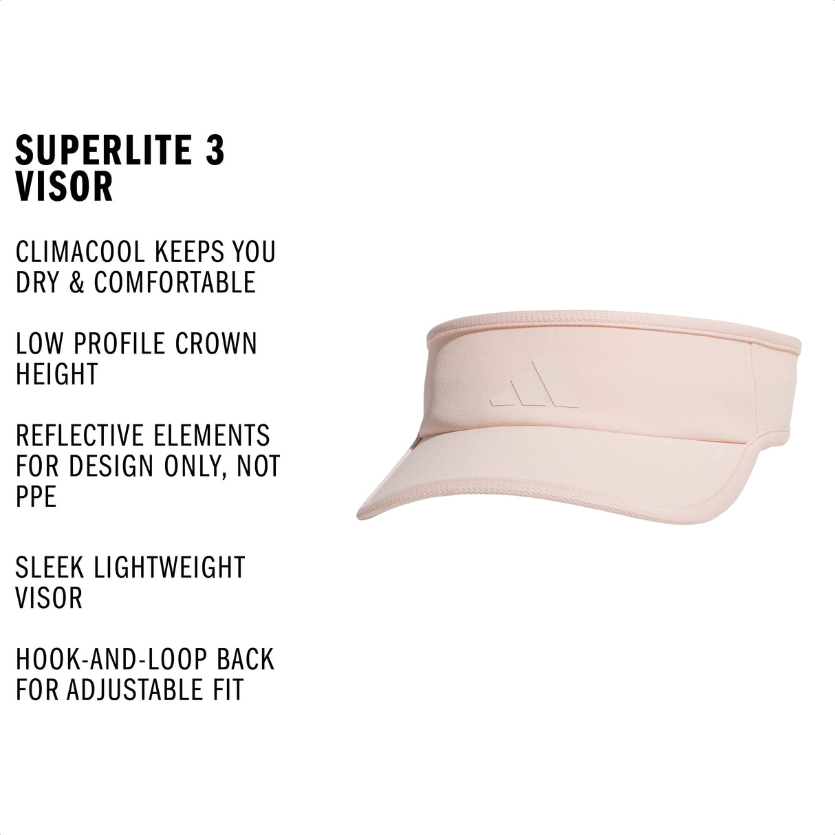 adidas Women's Superlite 3 Visor-3
