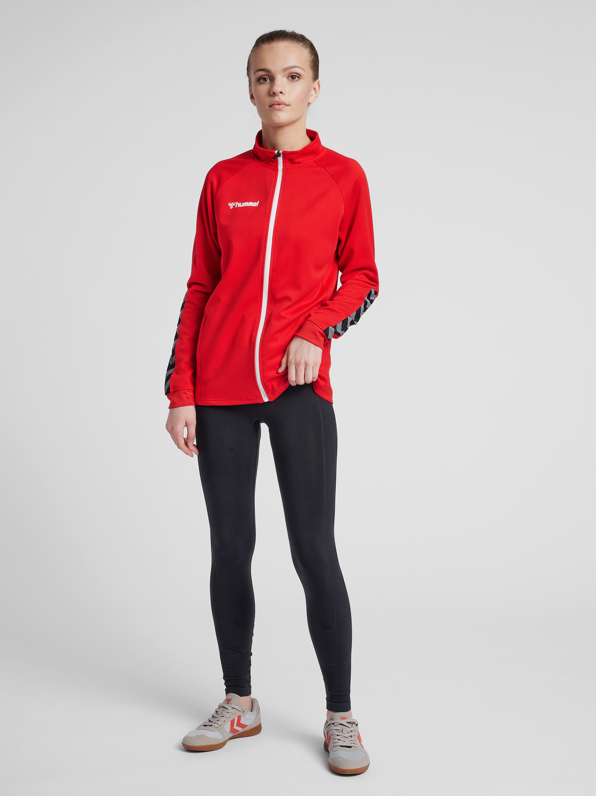 hummel Women's Authentic Poly Zip Jacket-3
