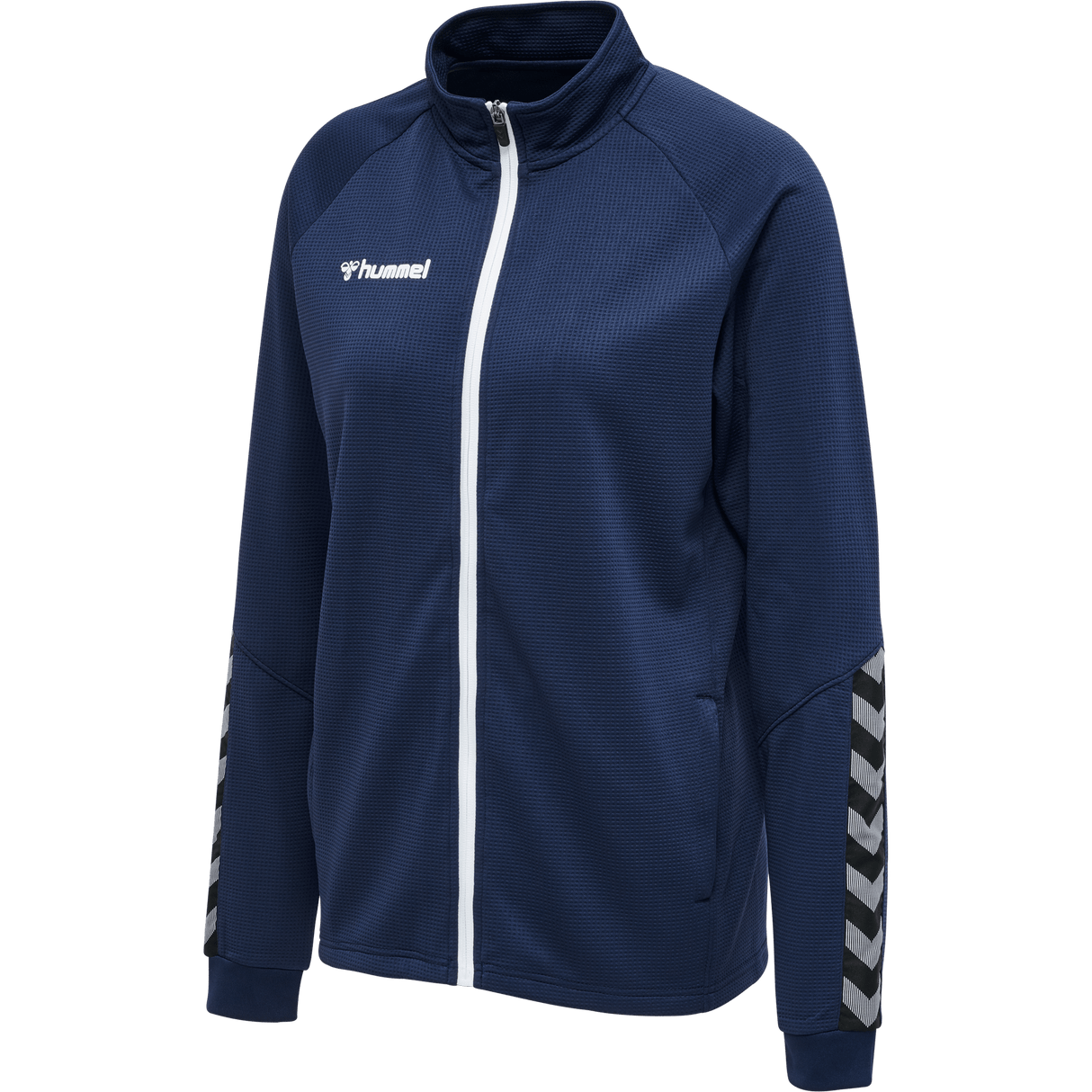 hummel Women's Authentic Poly Zip Jacket-1