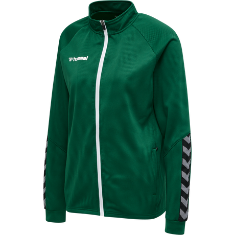 hummel Women's Authentic Poly Zip Jacket-1