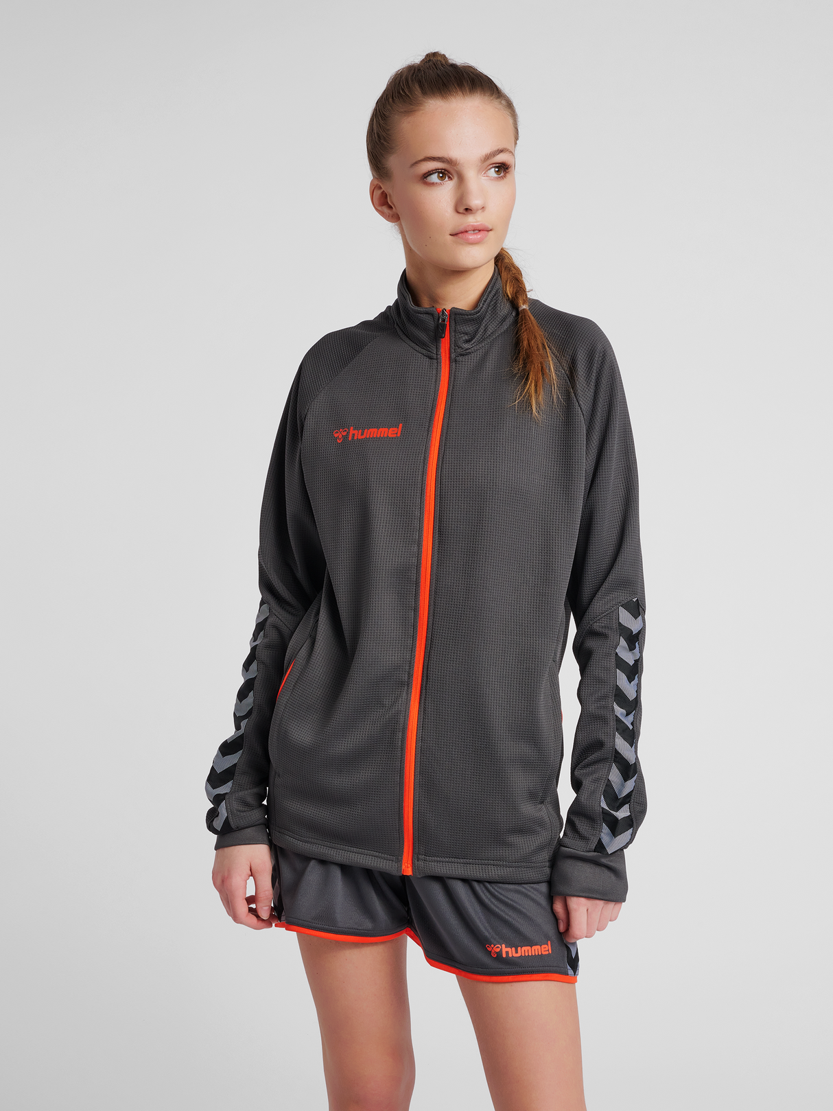 hummel Women's Authentic Poly Zip Jacket-4