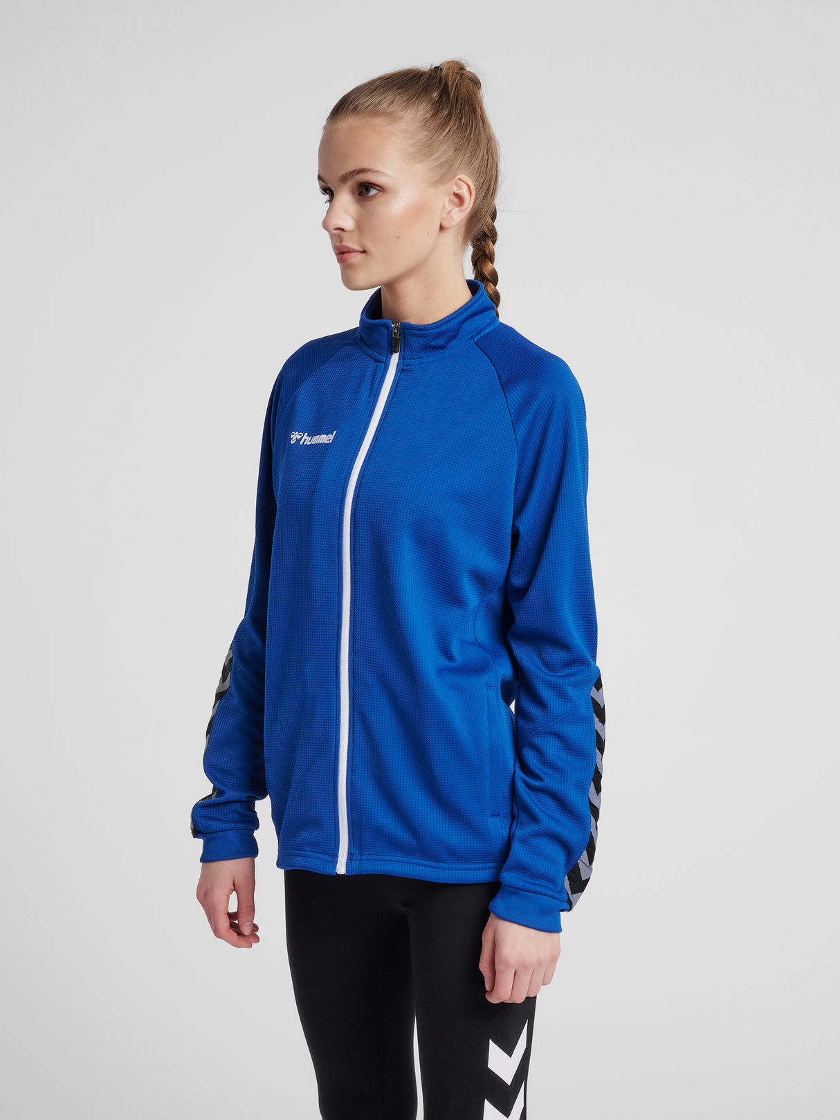 hummel Women's Authentic Poly Zip Jacket-4