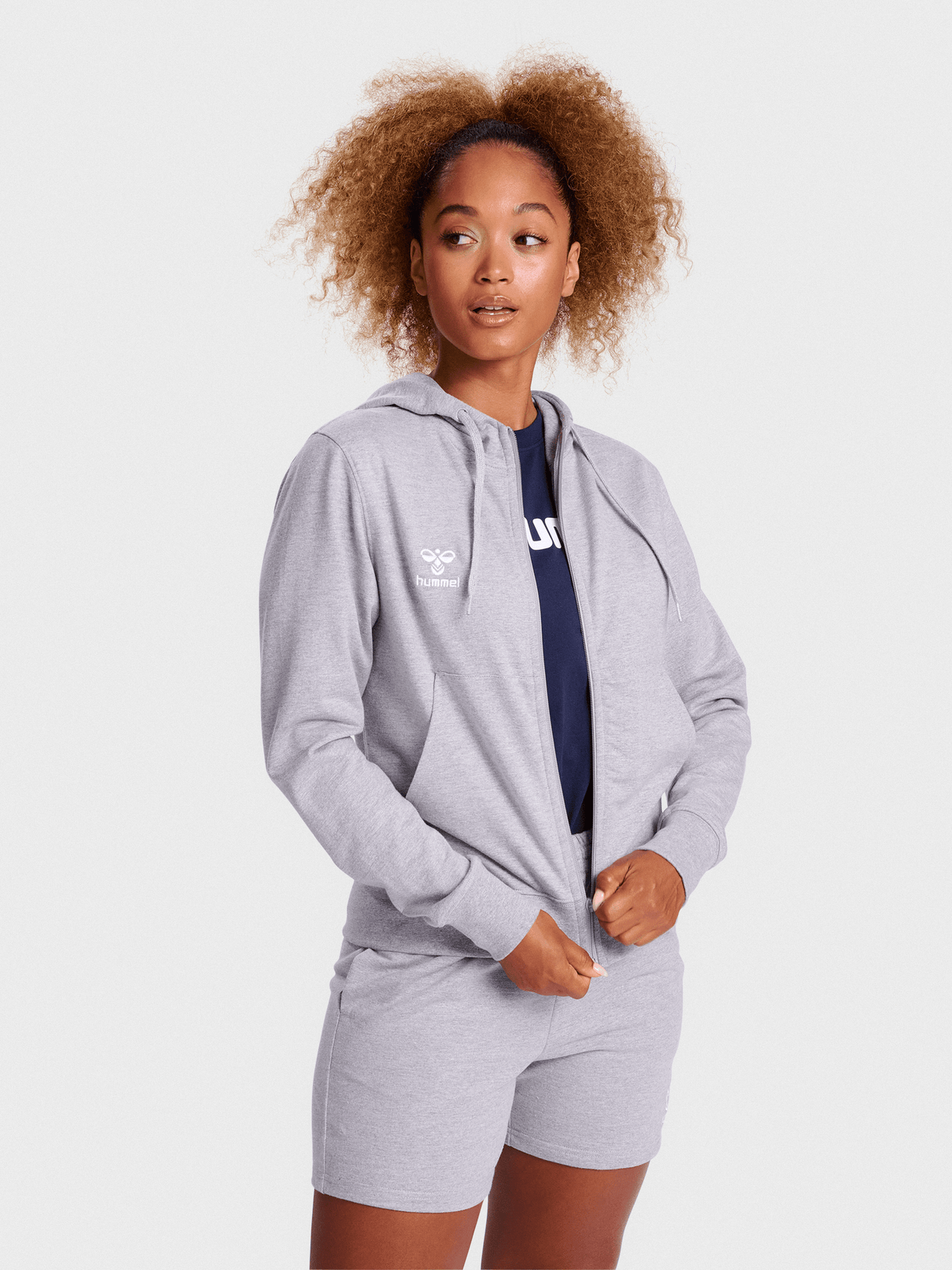 hummel Women's Go 2.0 Zip Hoodie-5
