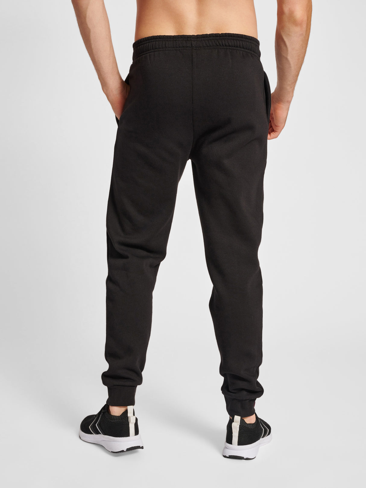 hummel Men's Red Basic Sweatpants-6