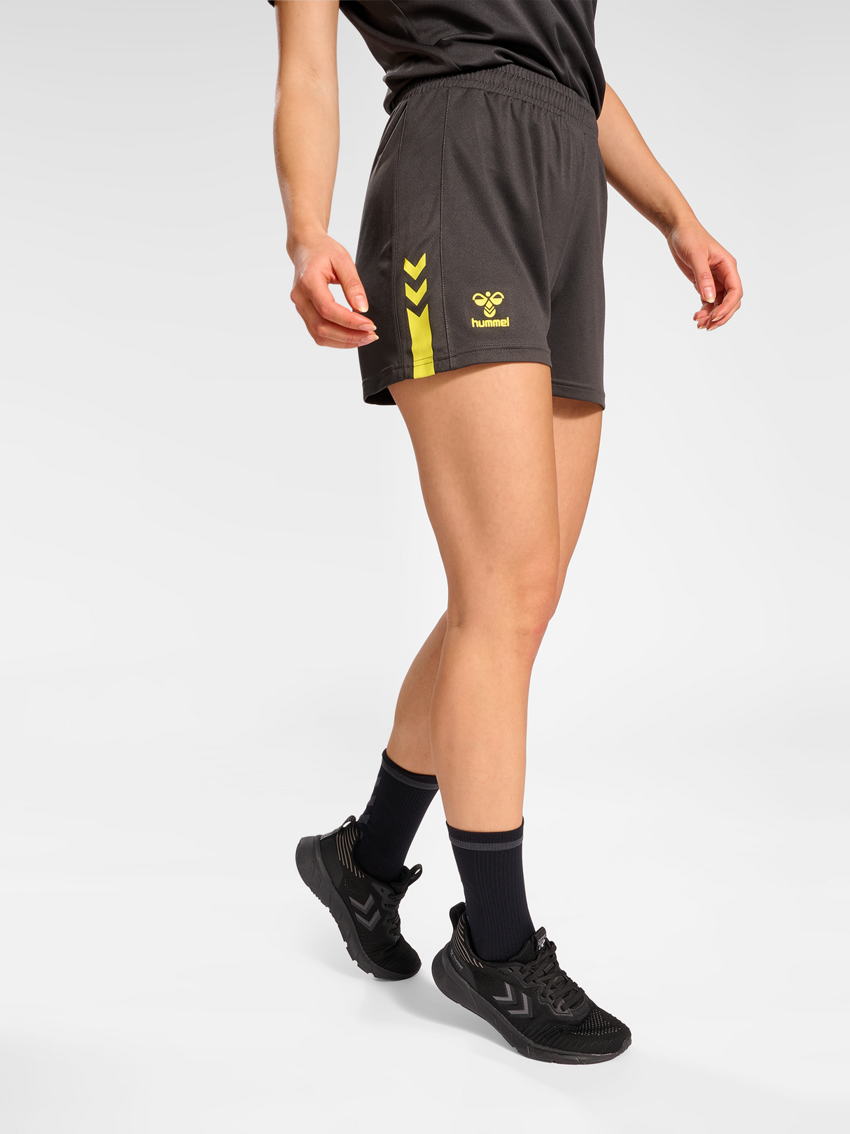 hummel Women's Active Polyester Shorts-4