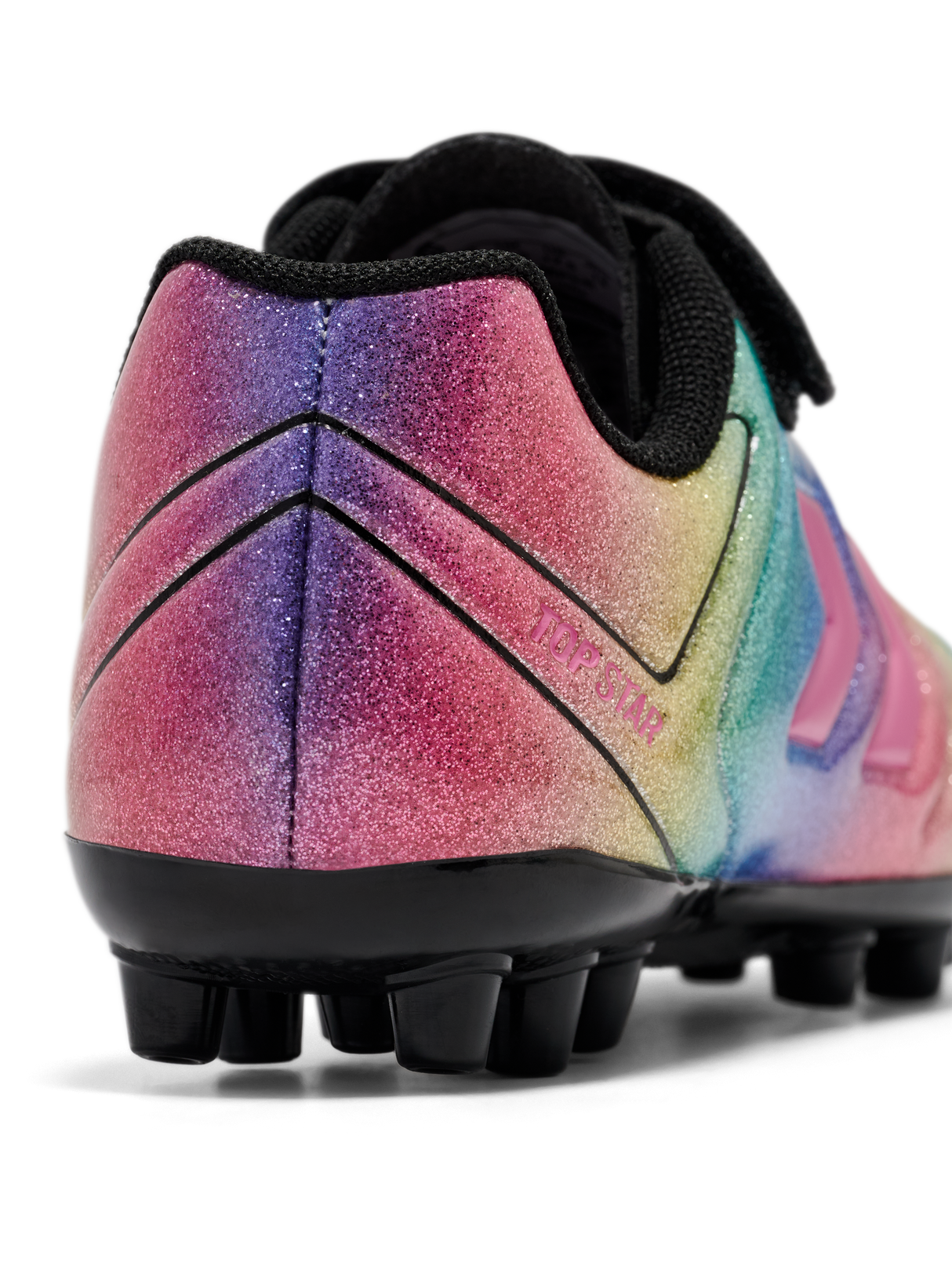 hummel Youth Top Star Mid Ground Velcro 2.0 Cleats-3
