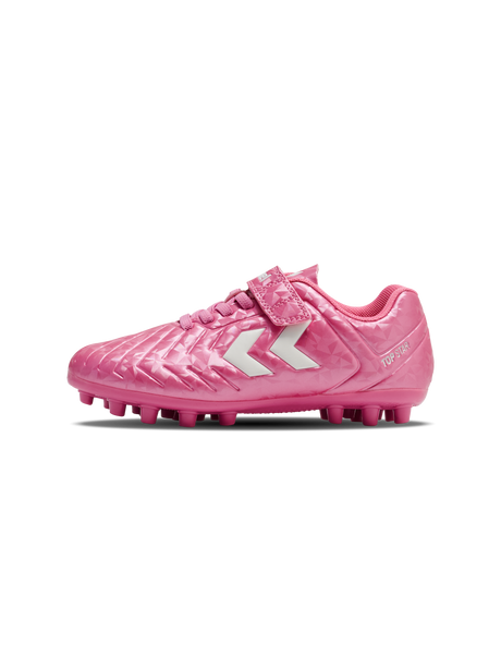hummel Youth Top Star Mid Ground Velcro 2.0 Cleats-1