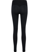 hummel Women's Mindful Training Shine Seamless Mid Waist Tights-2