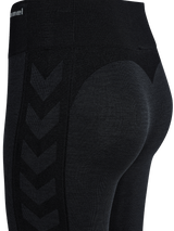 hummel Women's Mindful Training Shine Seamless Mid Waist Tights-3