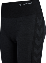 hummel Women's Mindful Training Shine Seamless Mid Waist Tights-4