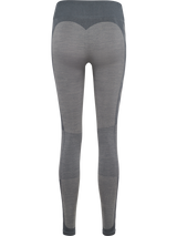 hummel Women's Mindful Training Shine Seamless Mid Waist Tights-2
