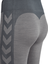 hummel Women's Mindful Training Shine Seamless Mid Waist Tights-3