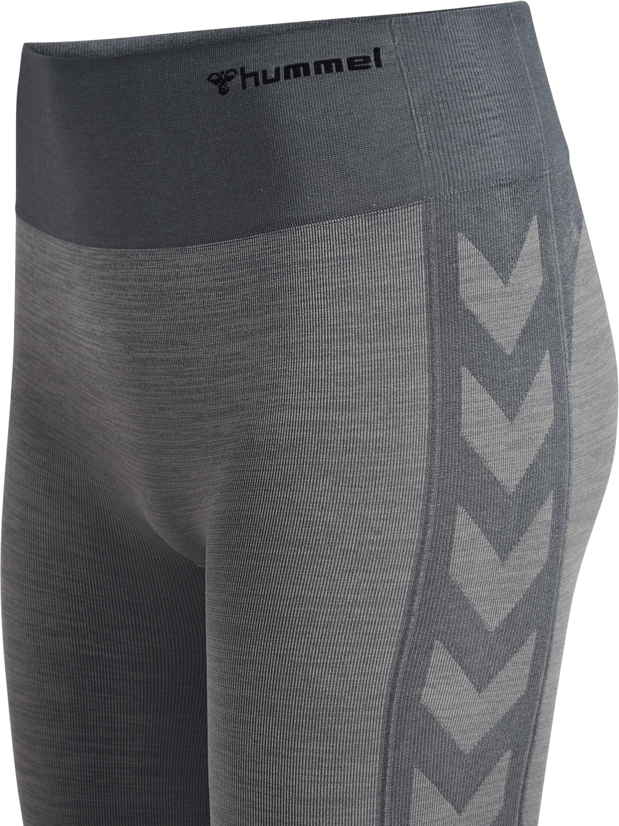 hummel Women's Mindful Training Shine Seamless Mid Waist Tights-4