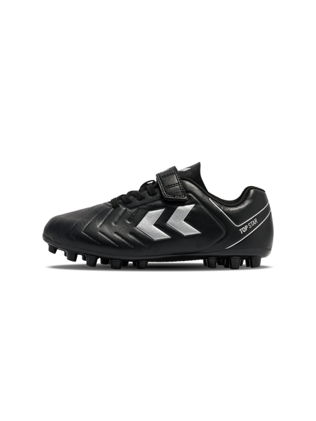 hummel Youth Top Star Mid Ground Velcro 2.0 Cleats-1