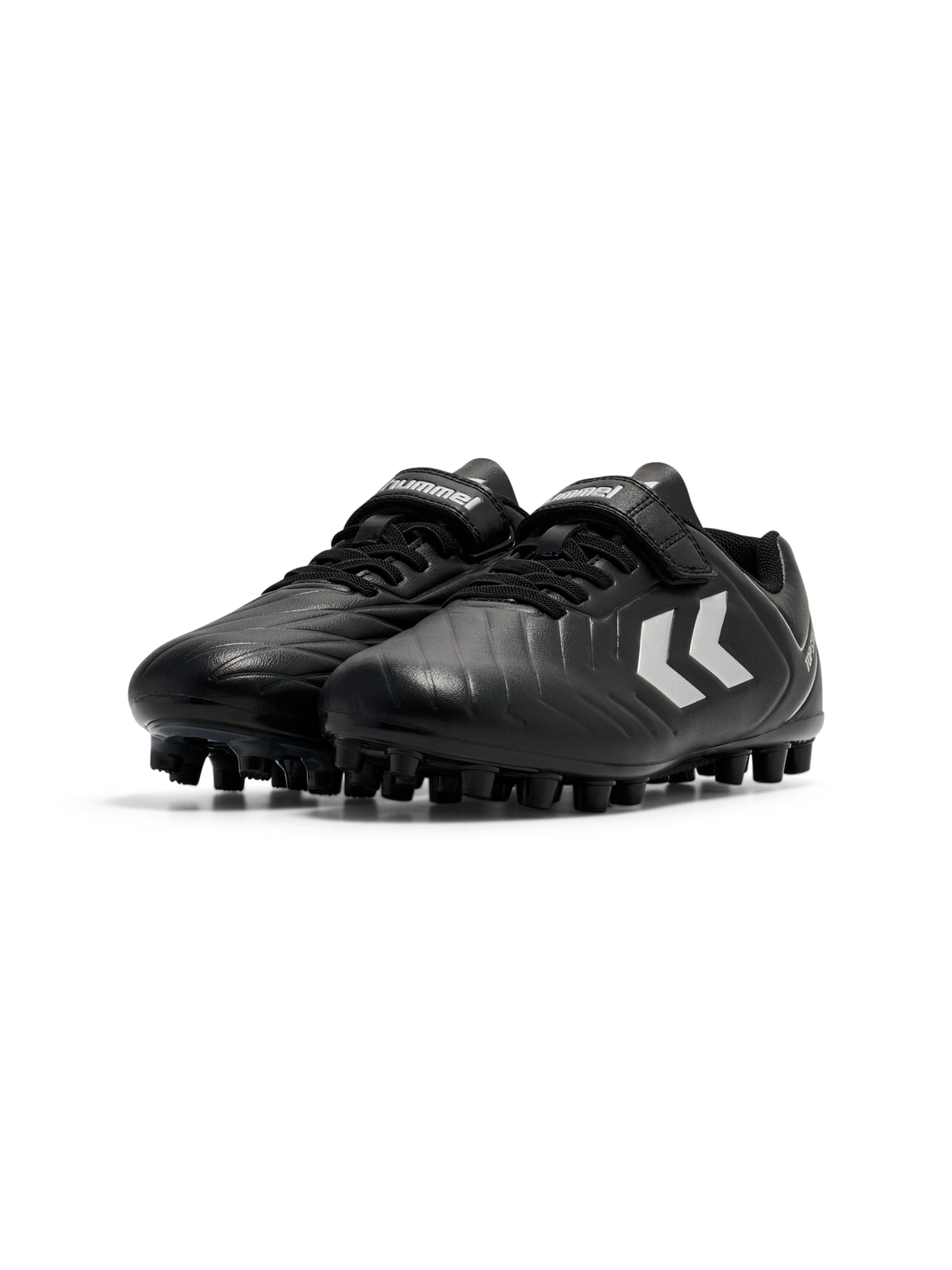hummel Youth Top Star Mid Ground Velcro 2.0 Cleats-2