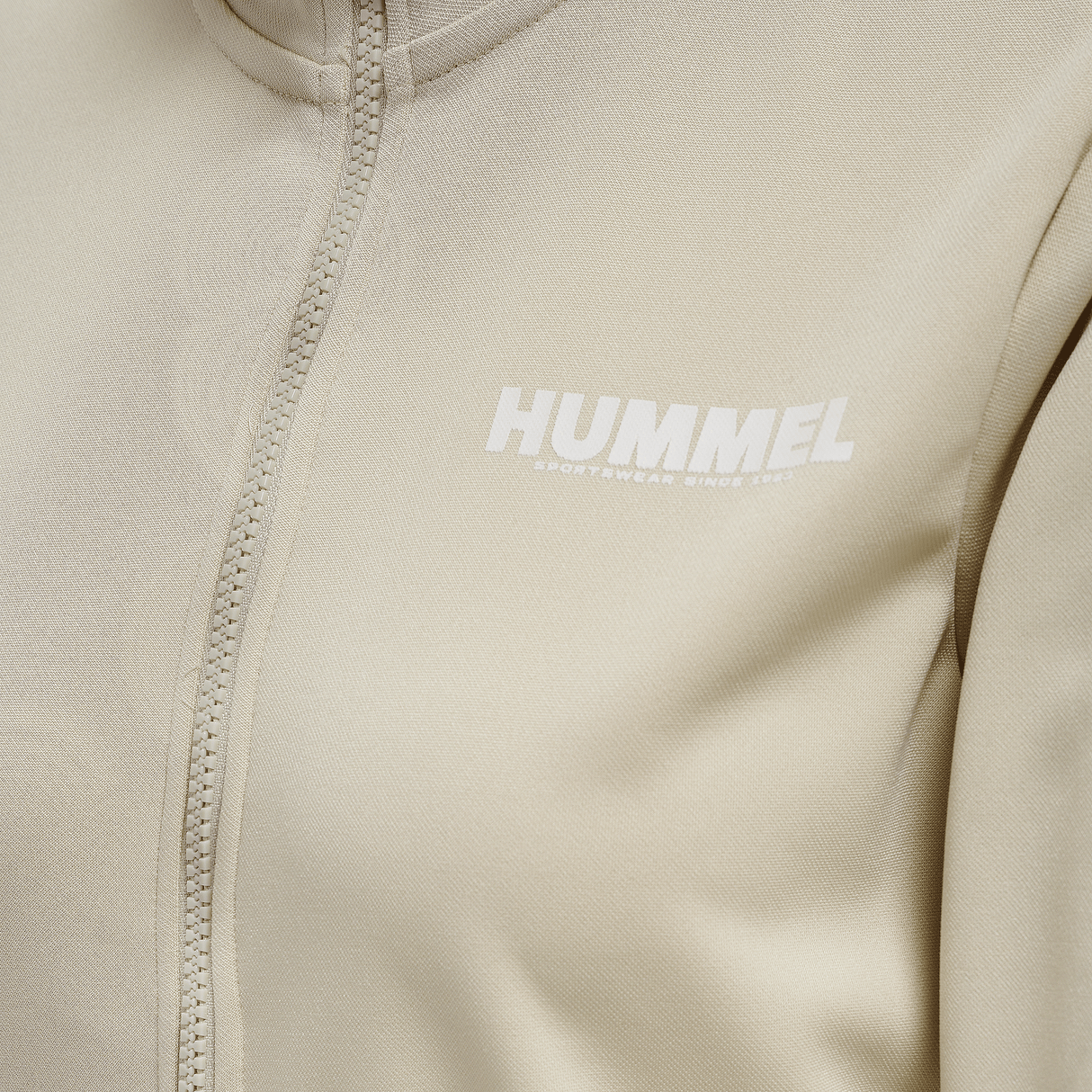 hummel Women's Legacy Poly Zip Jacket-3