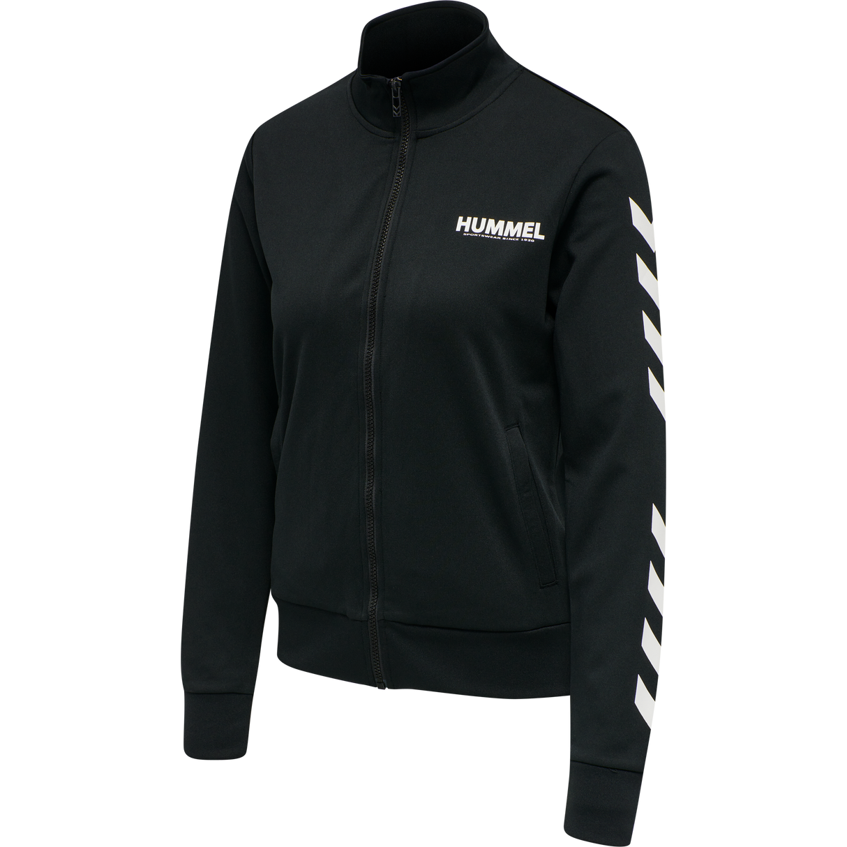 hummel Women's Legacy Poly Zip Jacket-1