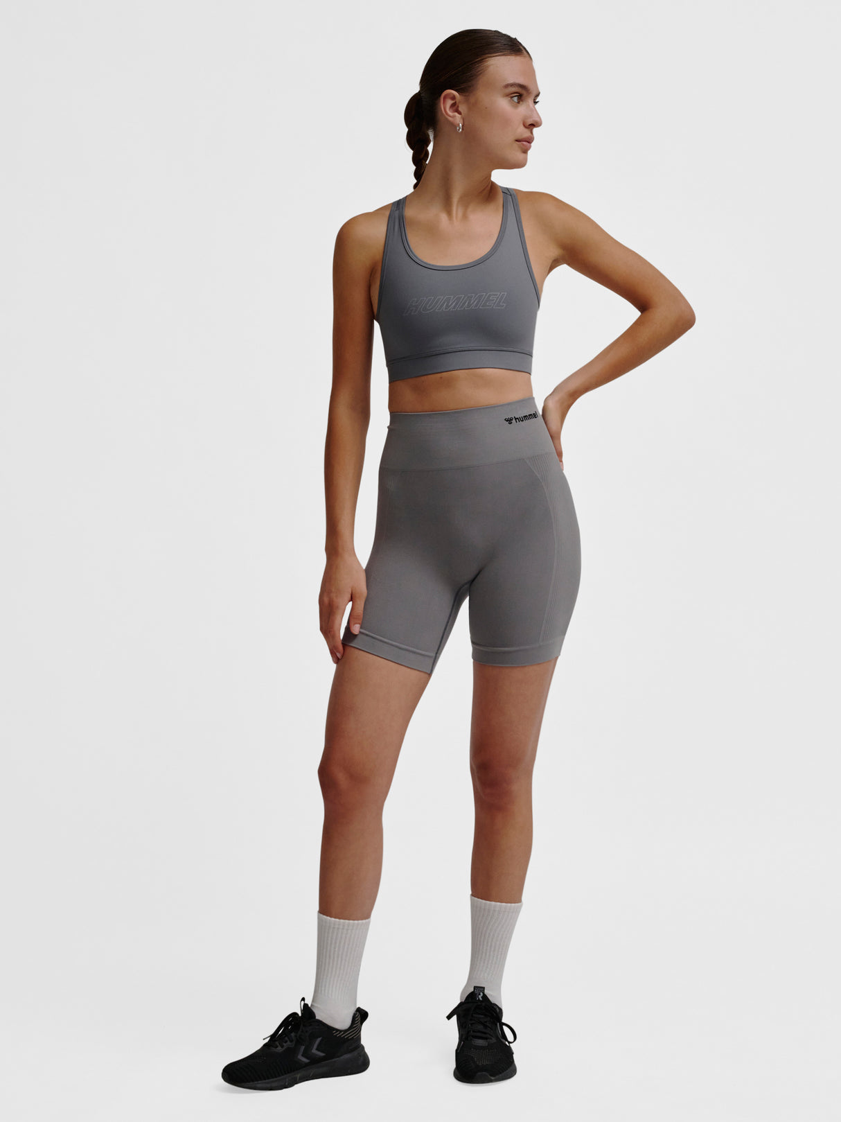 hummel Women's Tiffy Seamless Shorts-6