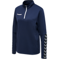 hummel Women's Authentic Half Zip Sweatshirt-1