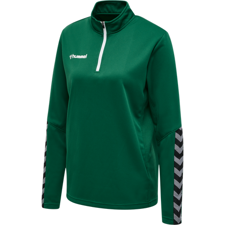 hummel Women's Authentic Half Zip Sweatshirt-1
