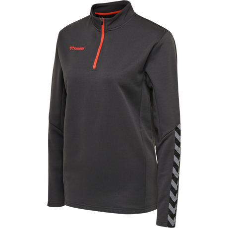 hummel Women's Authentic Half Zip Sweatshirt-1