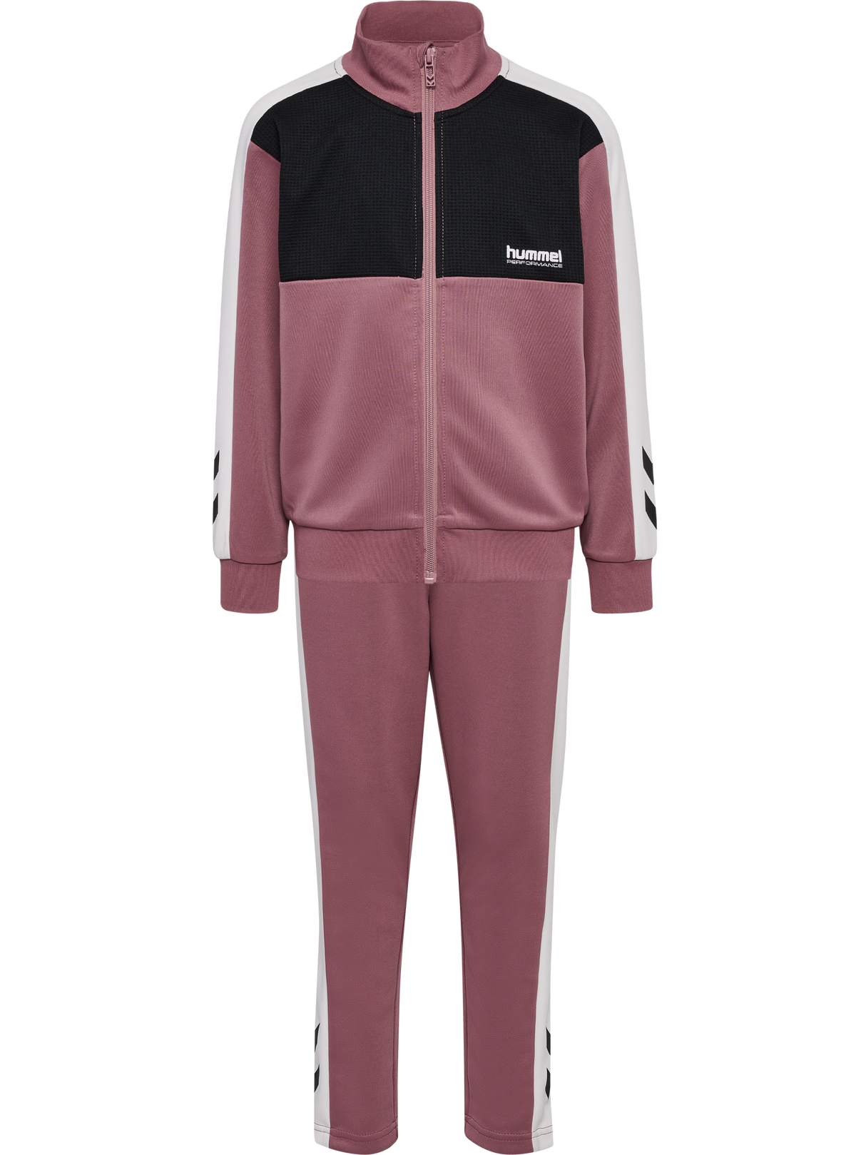 hummel Youth Colorblock Tracksuit-1