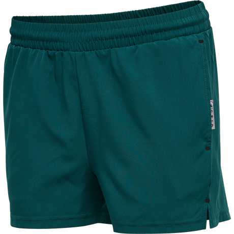 hummel Women's Move Grid Woven Shorts-1