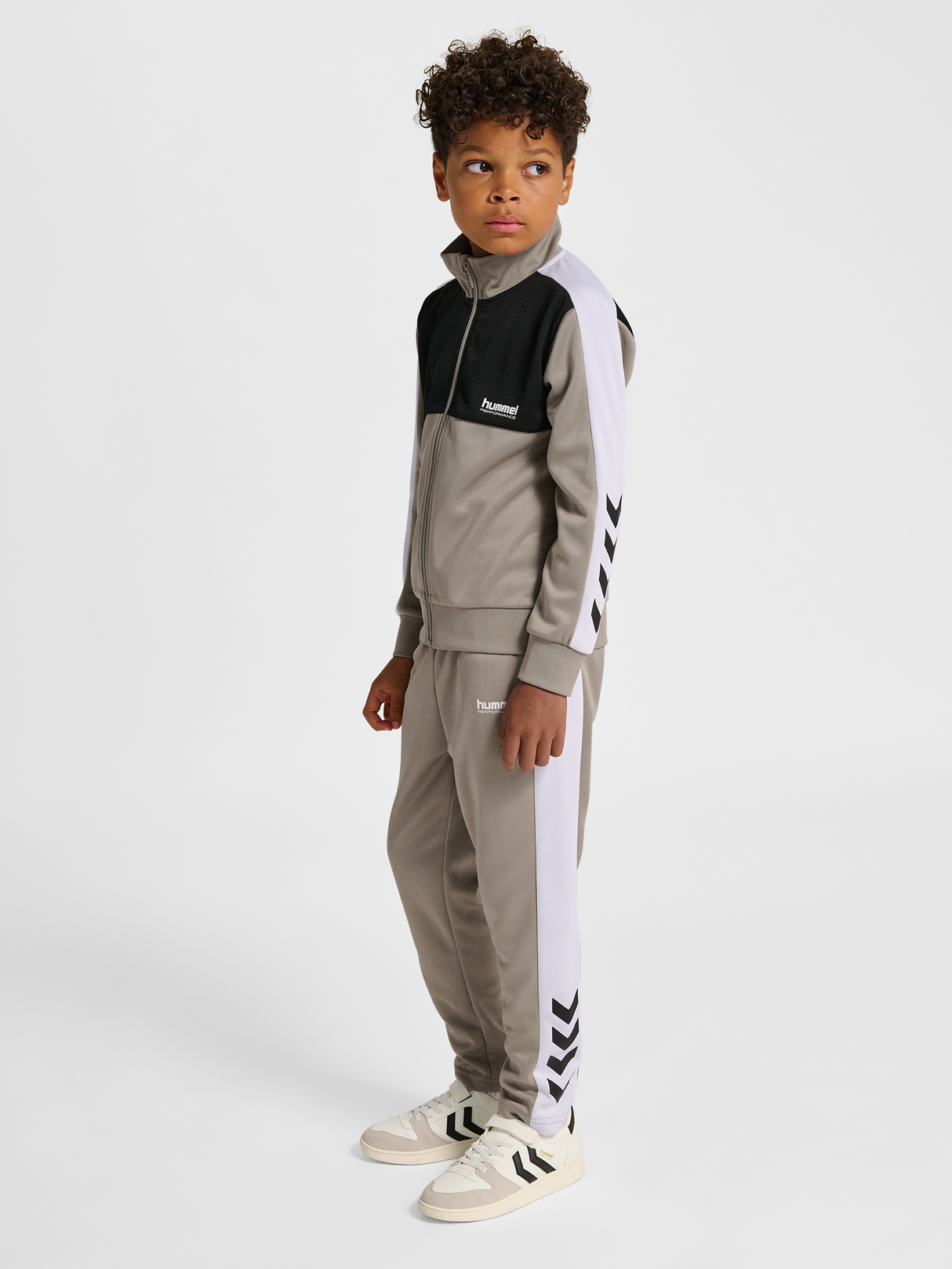 hummel Youth Colorblock Tracksuit-6