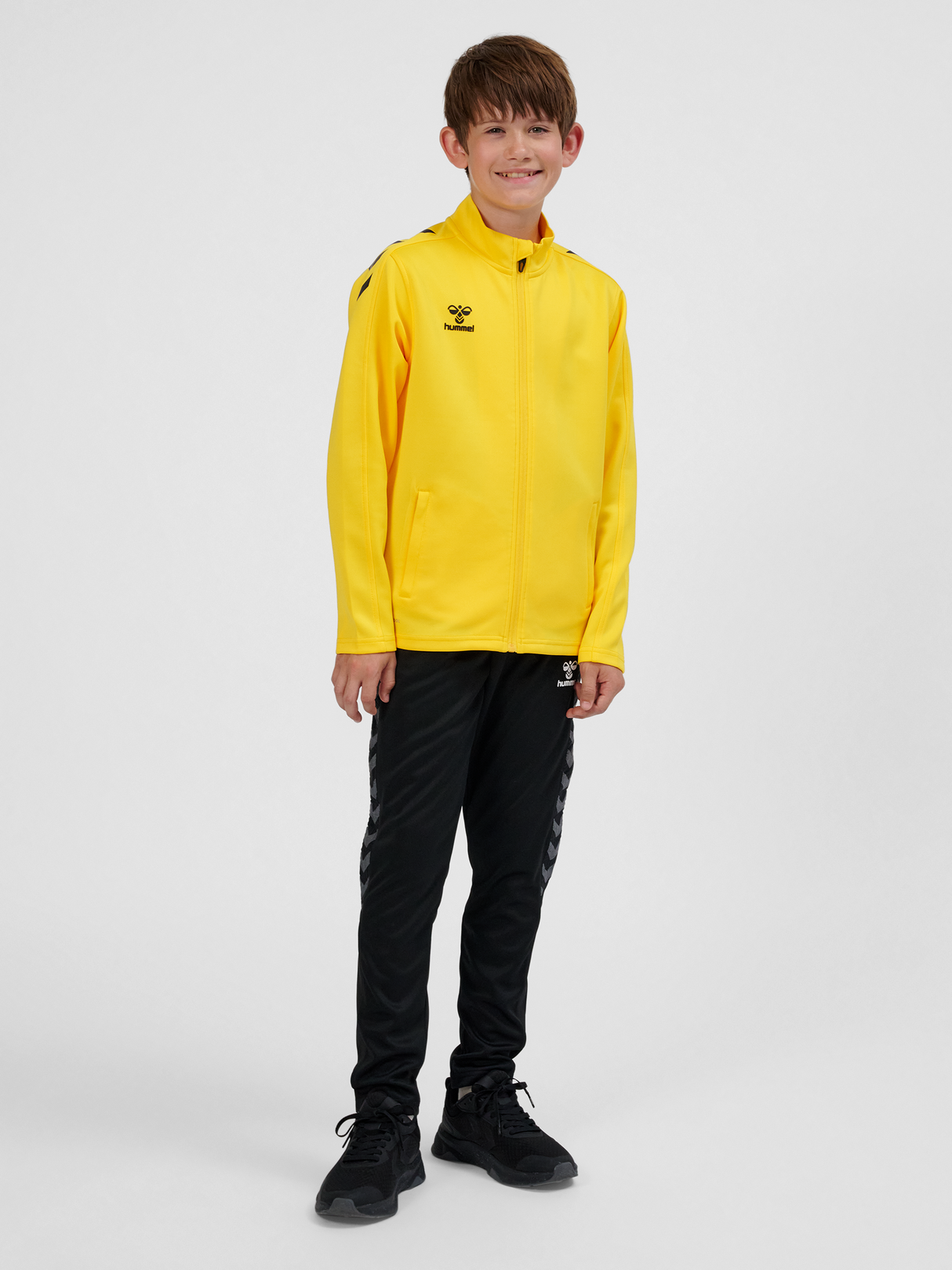 hummel Youth Core XK Poly Zip Sweatshirt-5