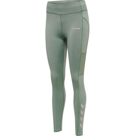 hummel Women's Mindful Training Chipo Mid Waist Tights-1