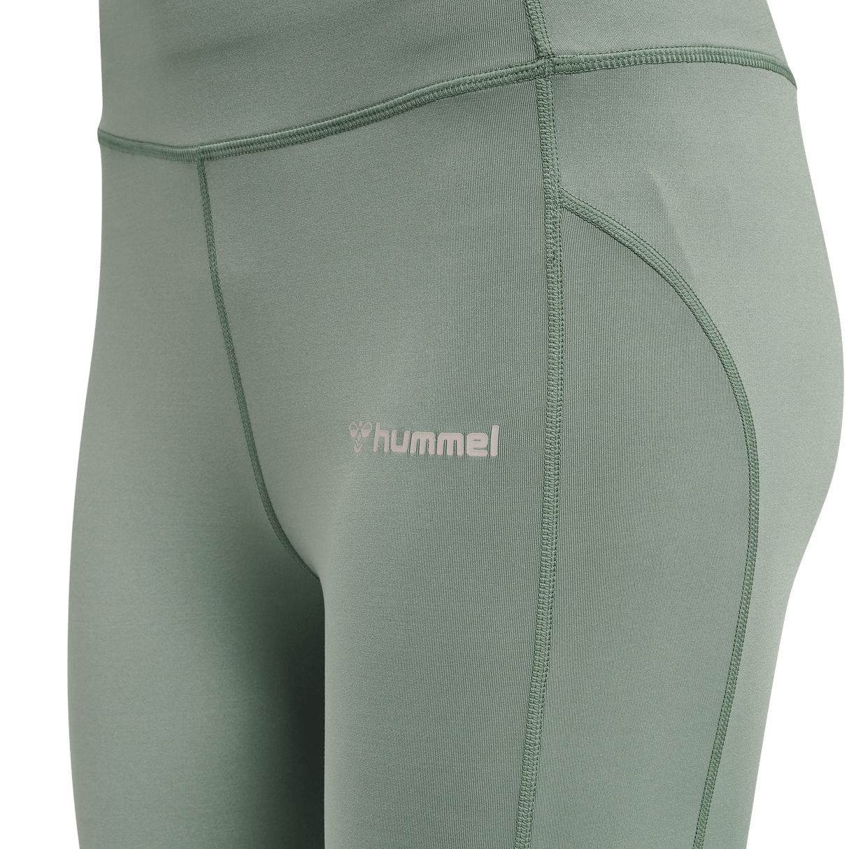 hummel Women's Mindful Training Chipo Mid Waist Tights-3