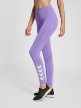 hummel Women's Mindful Training Chipo Mid Waist Tights-5