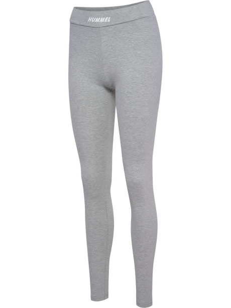 hummel Women's Elemental Cotton High Waist Tights-1