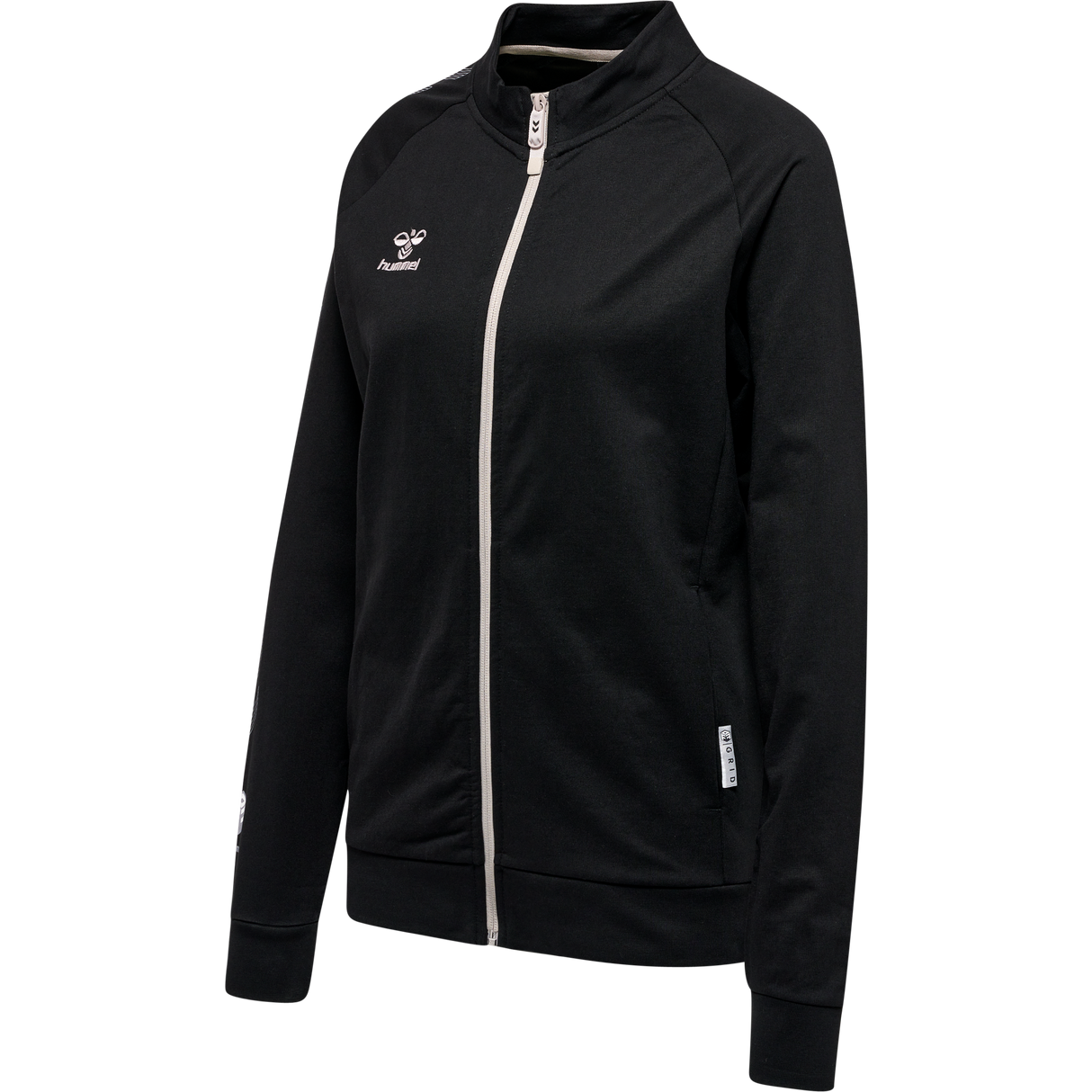 hummel Women's Move Grid Cotton Zip Jacket-1