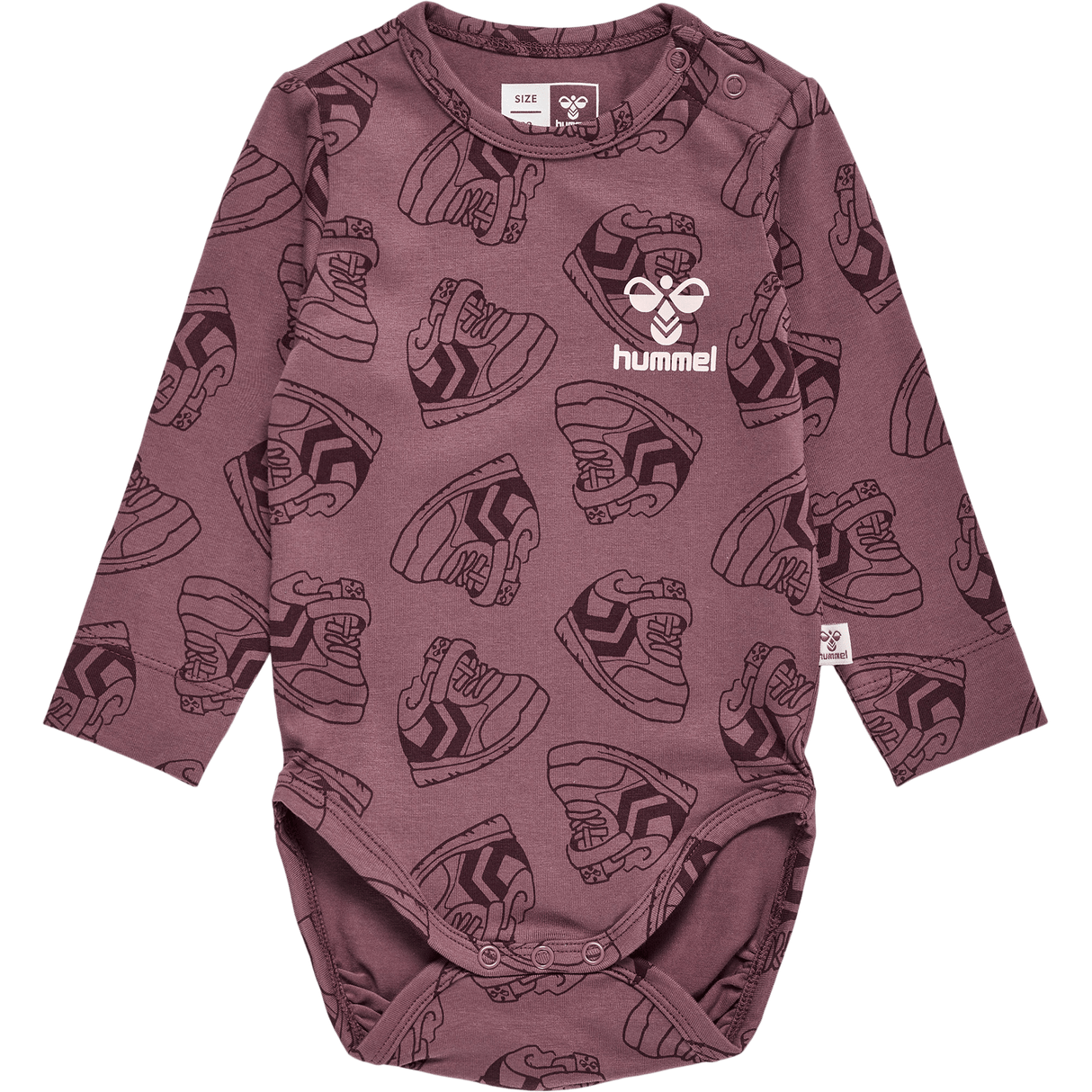 hummel Infant & Toddler Sneaker Bodysuit Long Sleeve-1