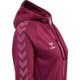 hummel Women's Move Grid Cotton Zip Hoodie-3