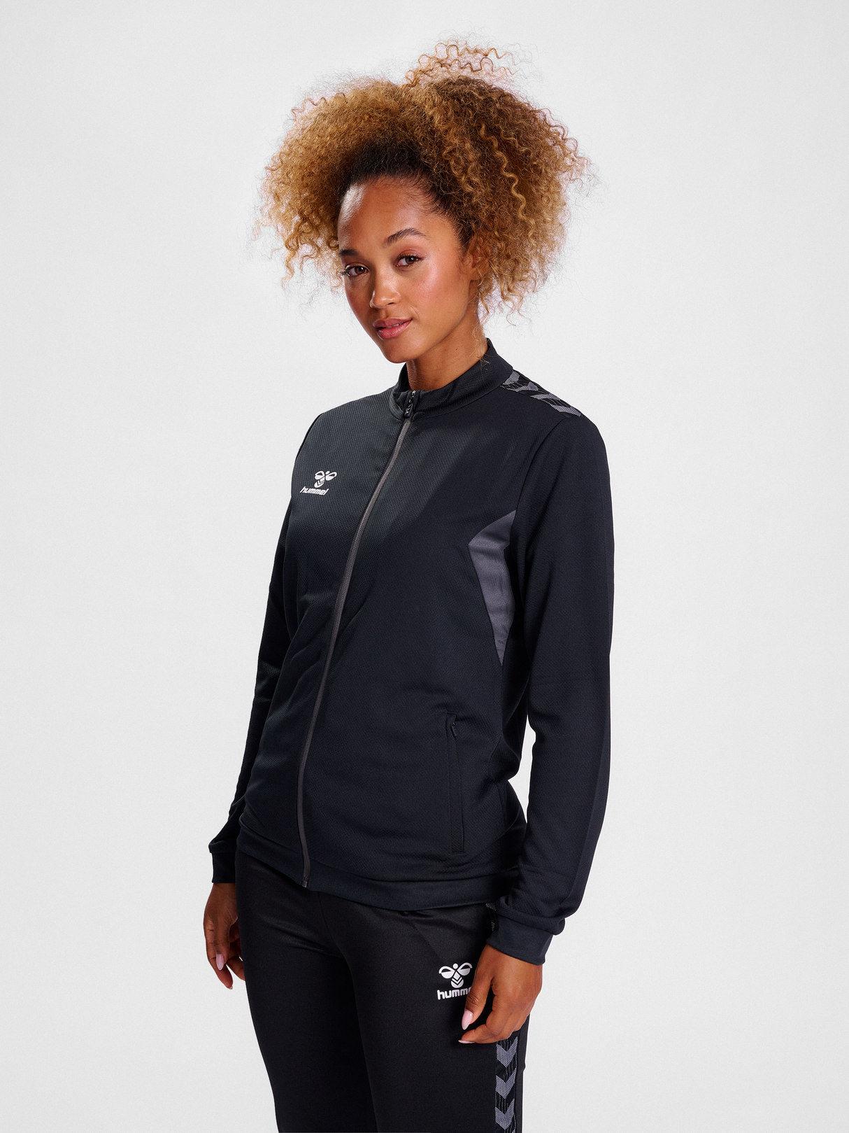 hummel Women's Authentic Polyester Zip Jacket-6
