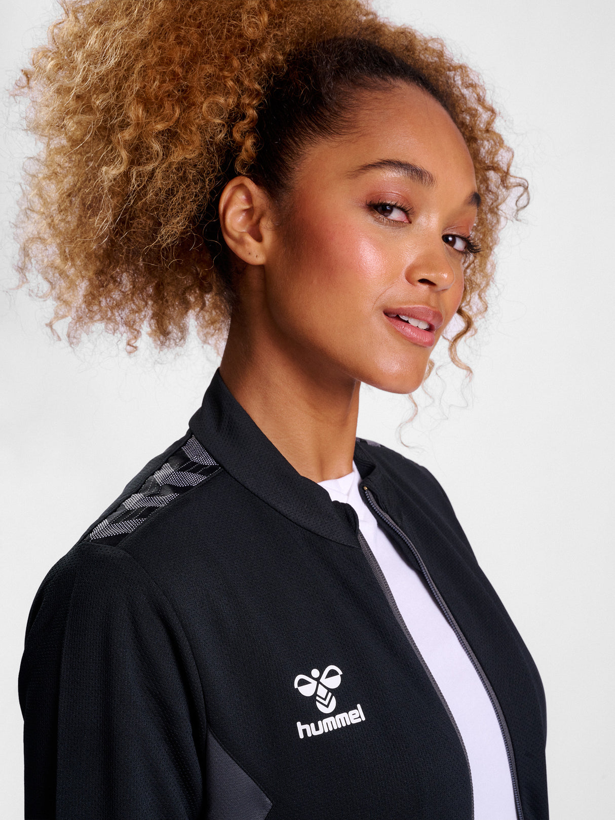 hummel Women's Authentic Polyester Zip Jacket-7